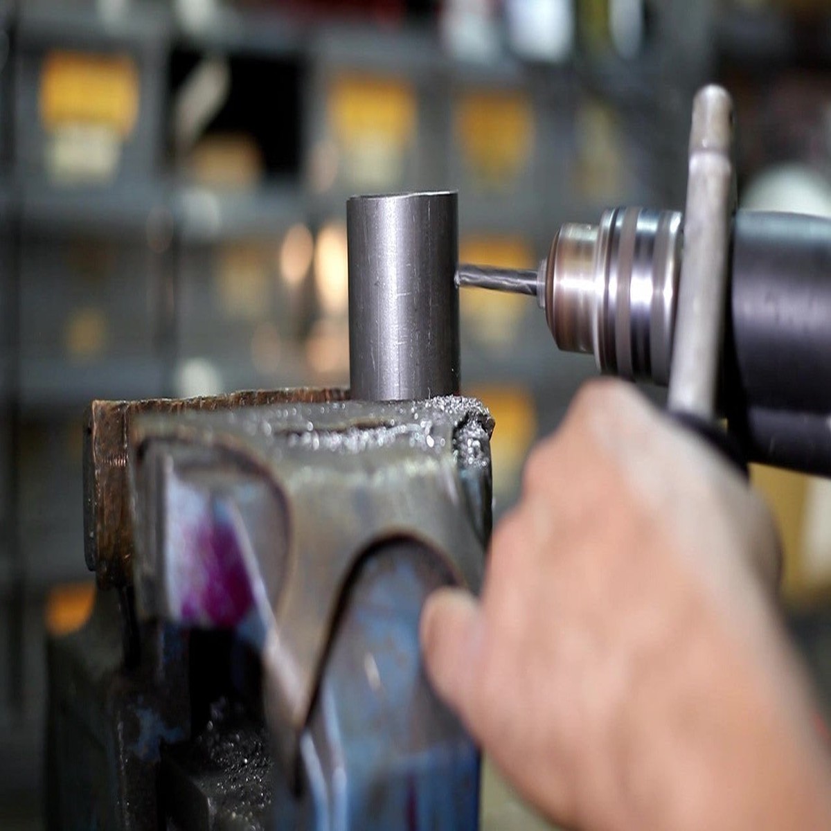#8 HSS Left Hand Jobber Length Drill Bit