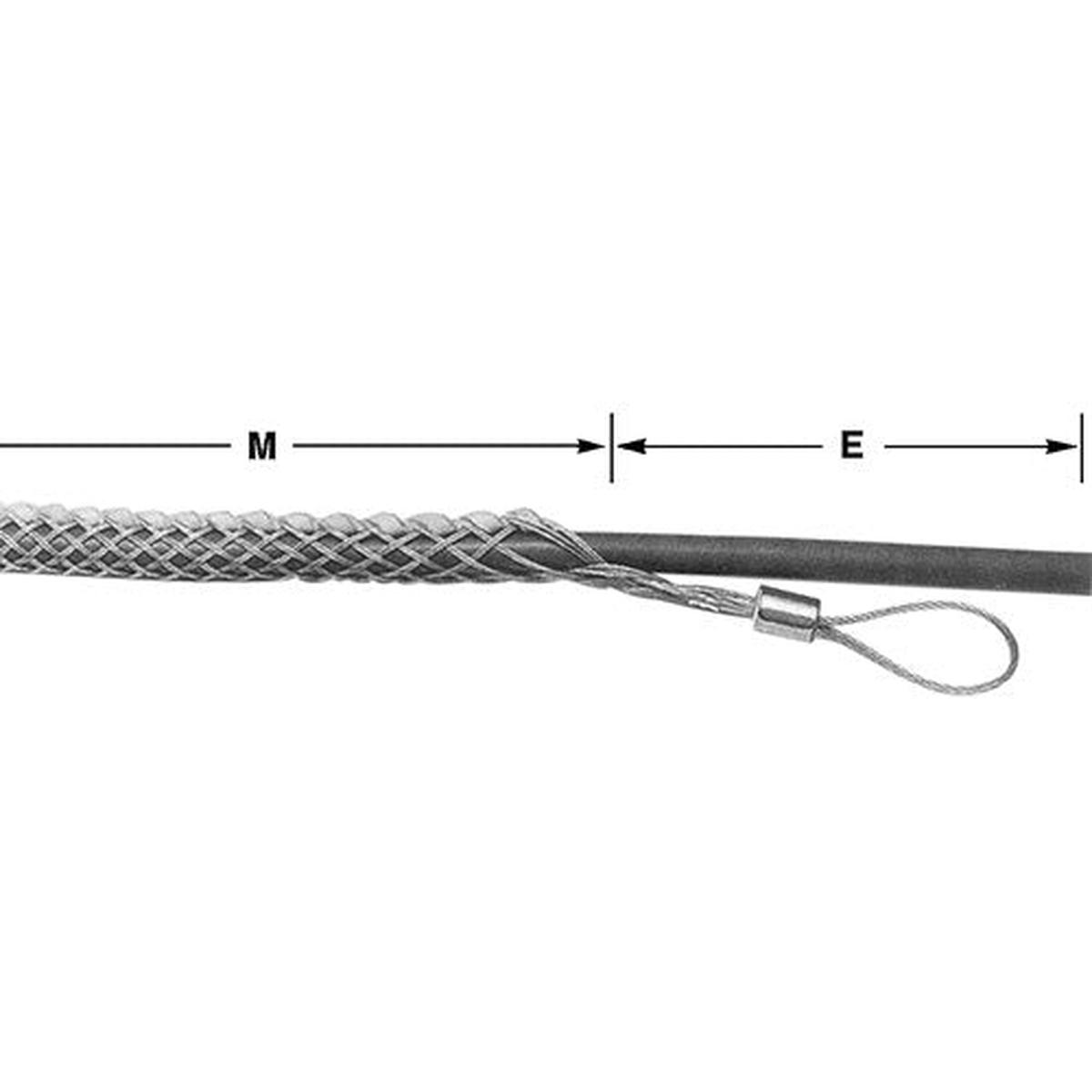 Condux 08642731 Slack Grip - Split Mesh Lace Closing, .75- .99-12 2500 lbs